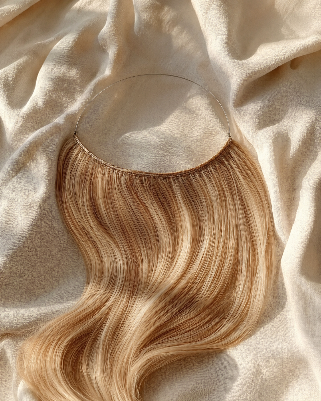 Halo one-piece in Honingblond